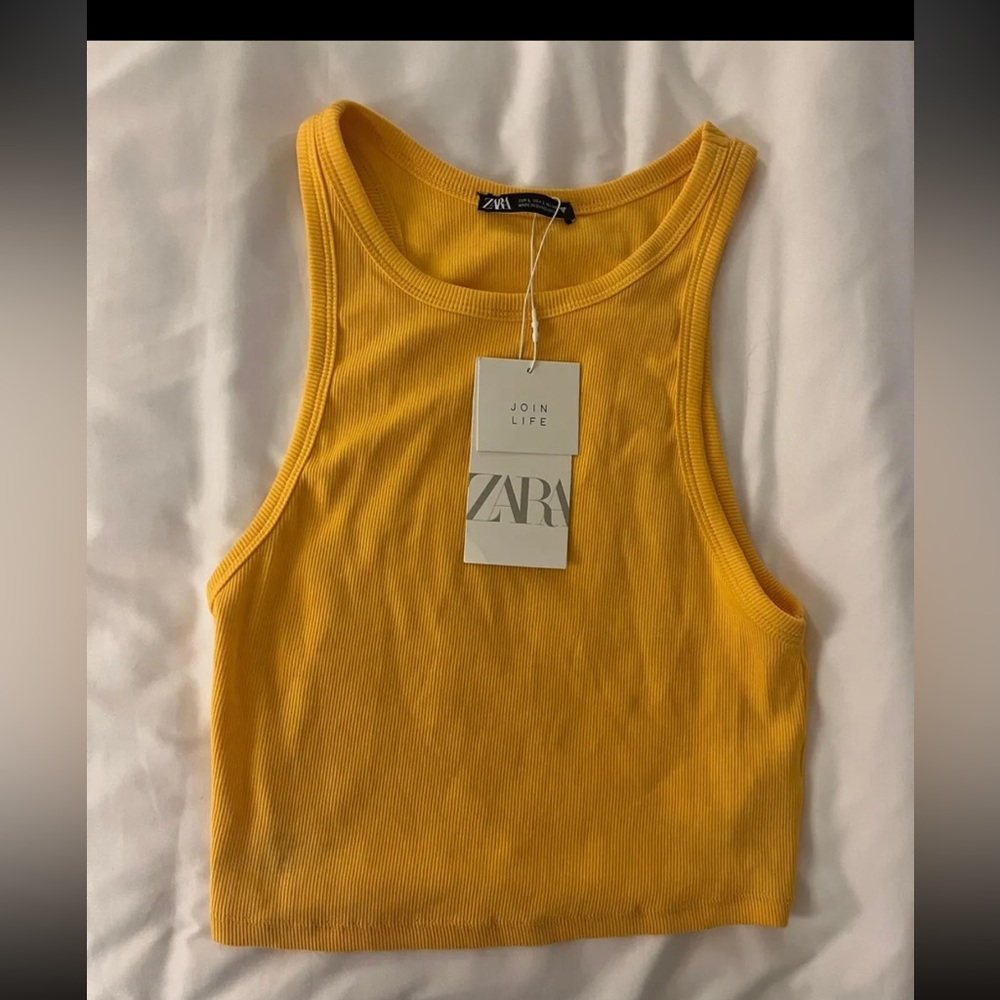 Zara Orange Top